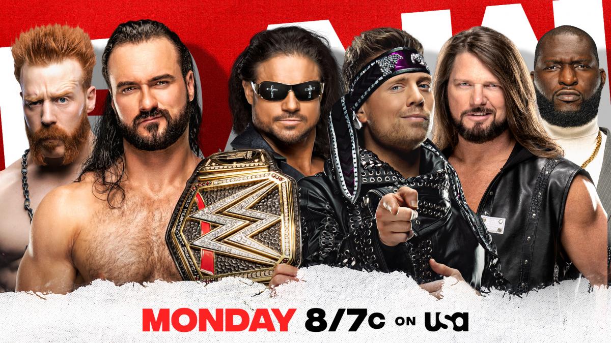 McIntyre & Sheamus to battle Miz, Morrison & Styles in Handicap Match