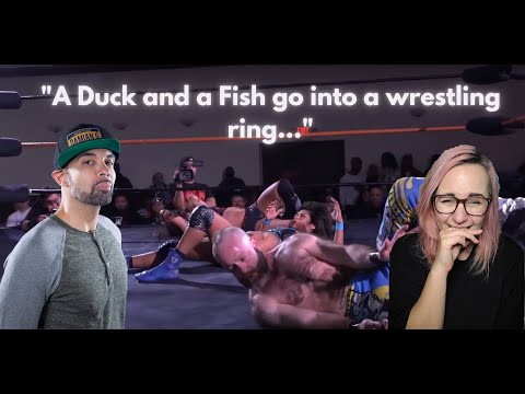 REACTION – Ashley Vox & Delmi Exo vs Ugly Ducklings (Intergender Wrestling) Battle Club Pro