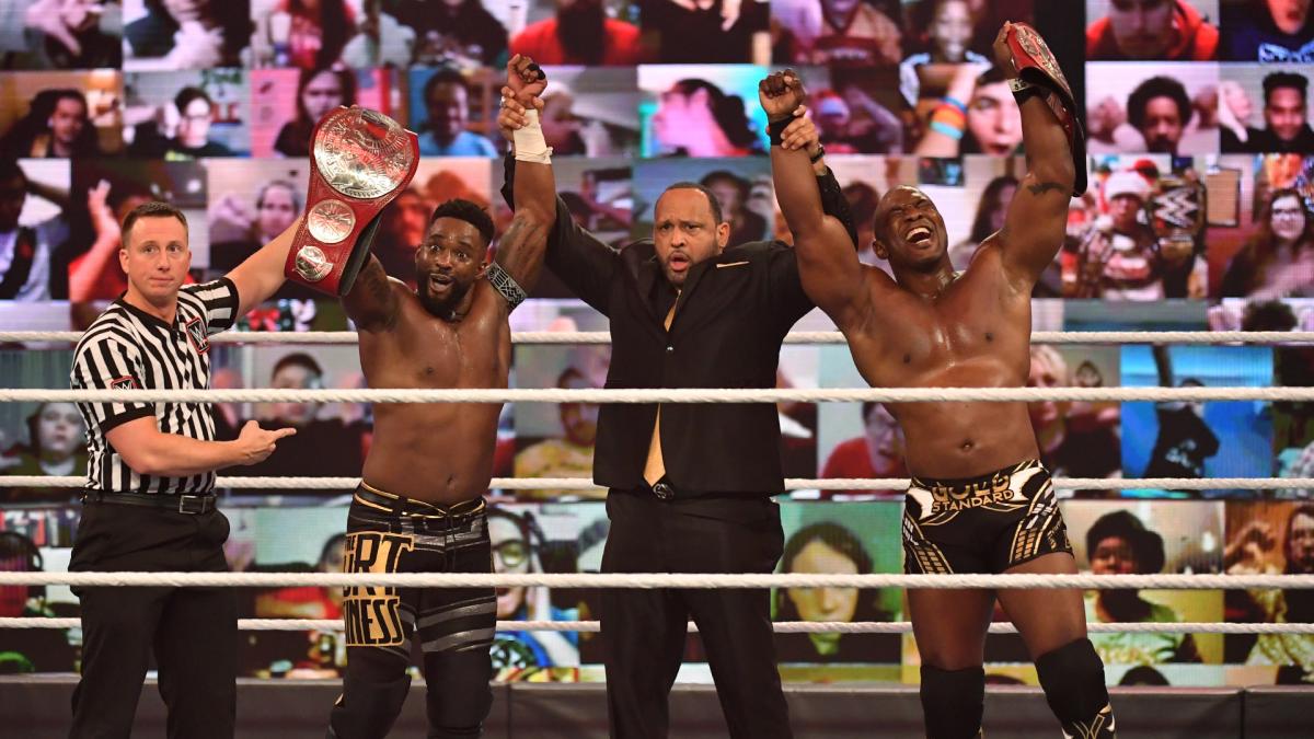 Shelton Benjamin dedicates title victory to Shad Gaspard