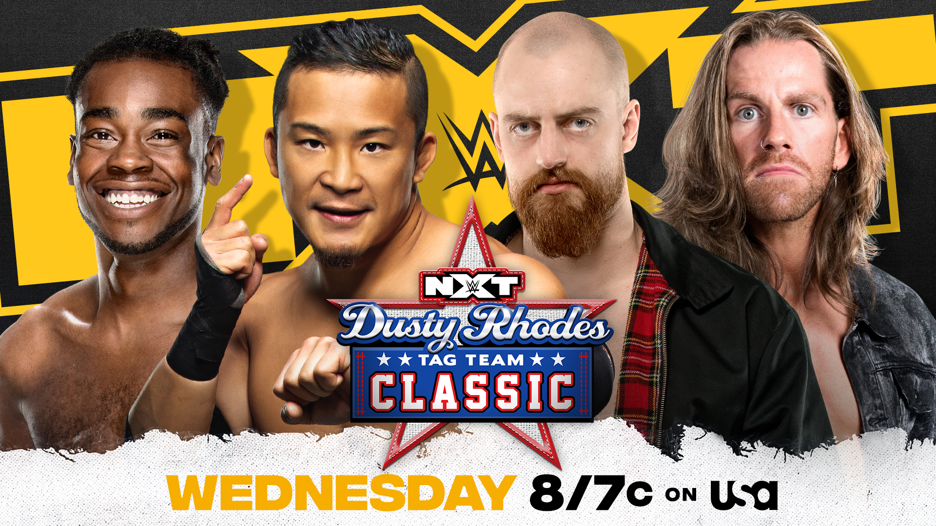 Kushida & Leon Ruff face Grizzled Young Veterans in Dusty Rhodes Tag Team Classic Second Round