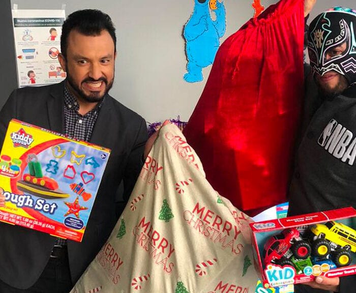 Rey Horus Donates Toys To Orphanage On Three Kings’ Day