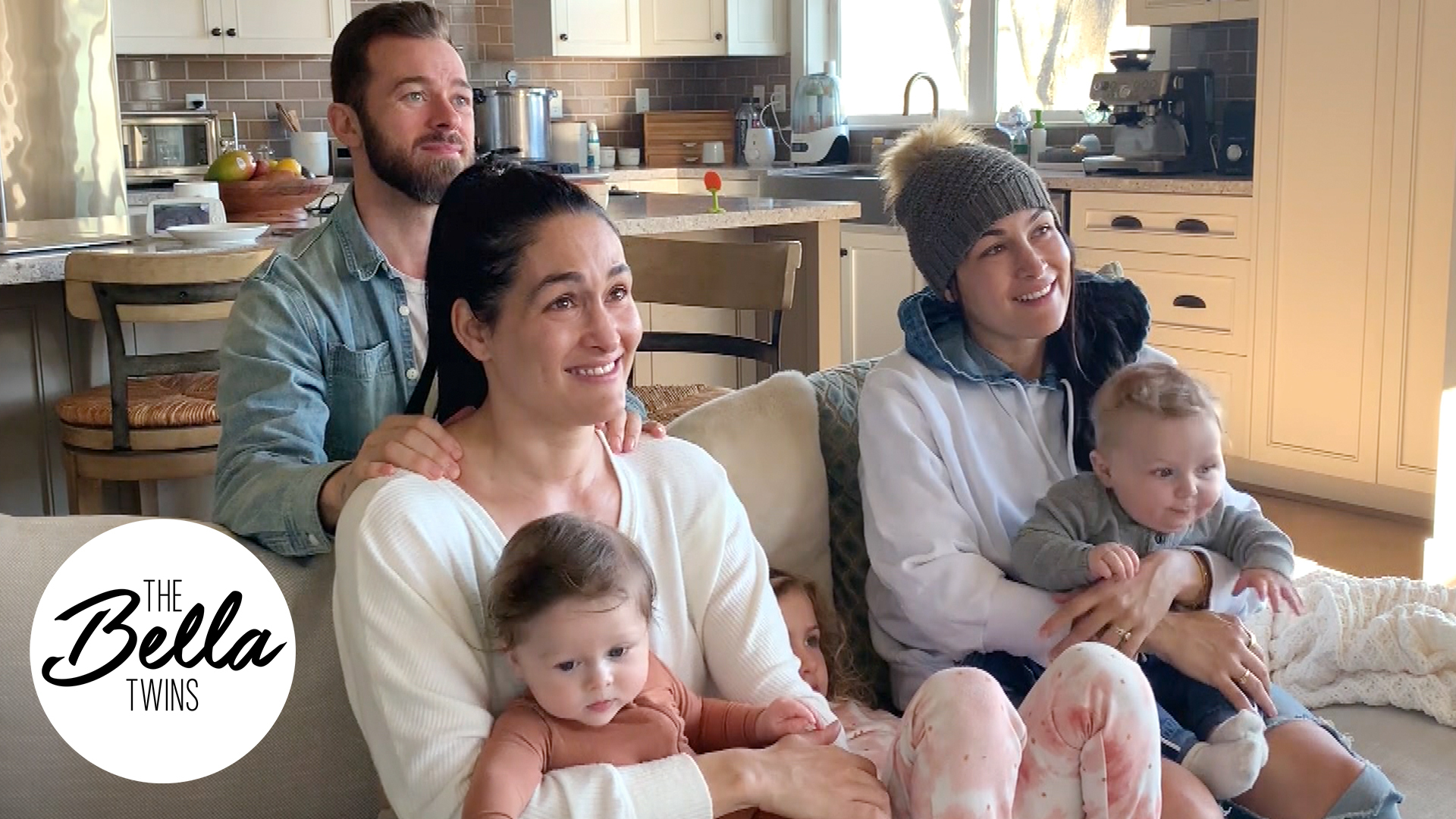 The Bella family watch the Total Bellas arrival of Matteo and Buddy