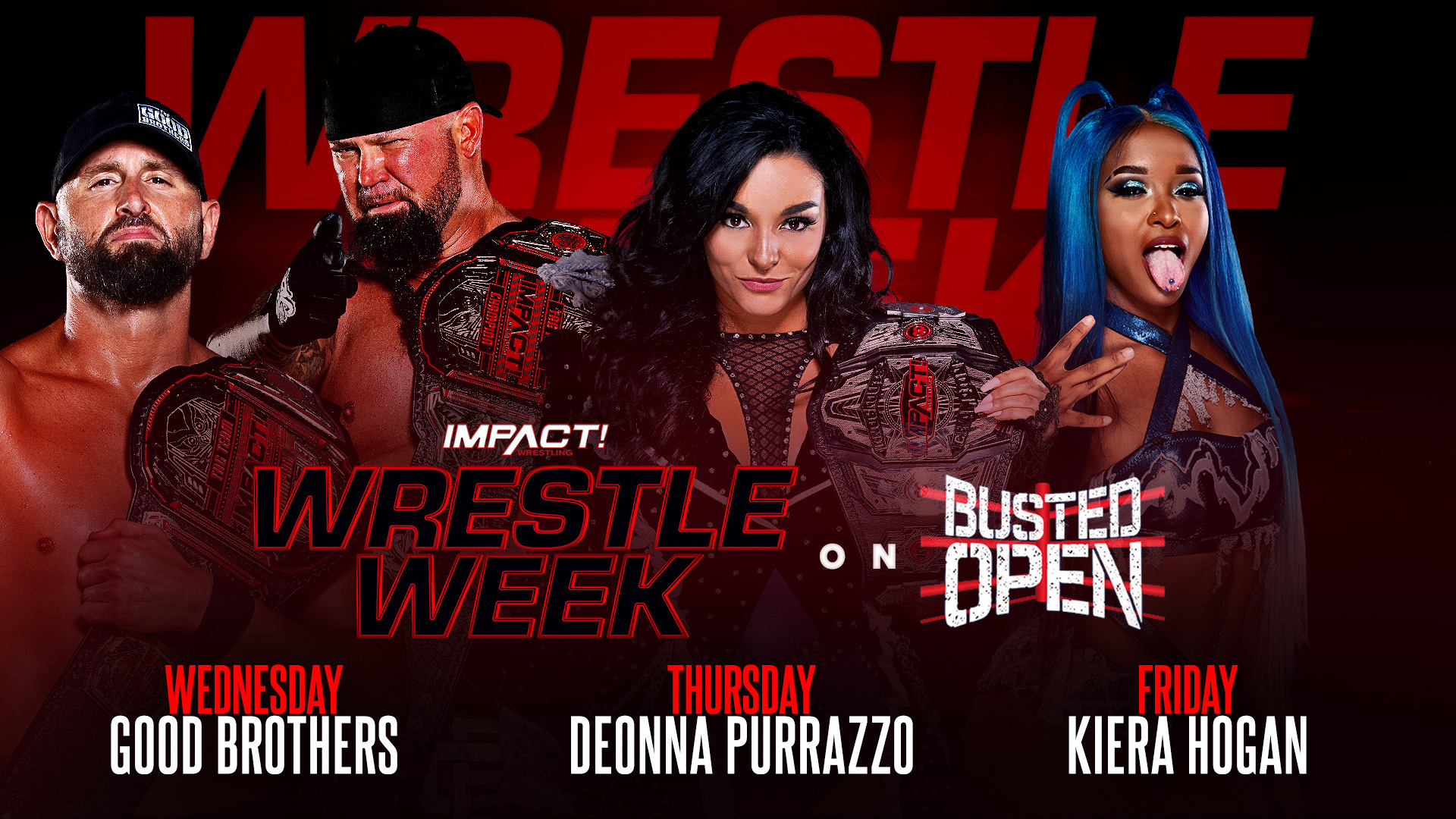 Wrestle Week Comes to SiriusXM Busted Open