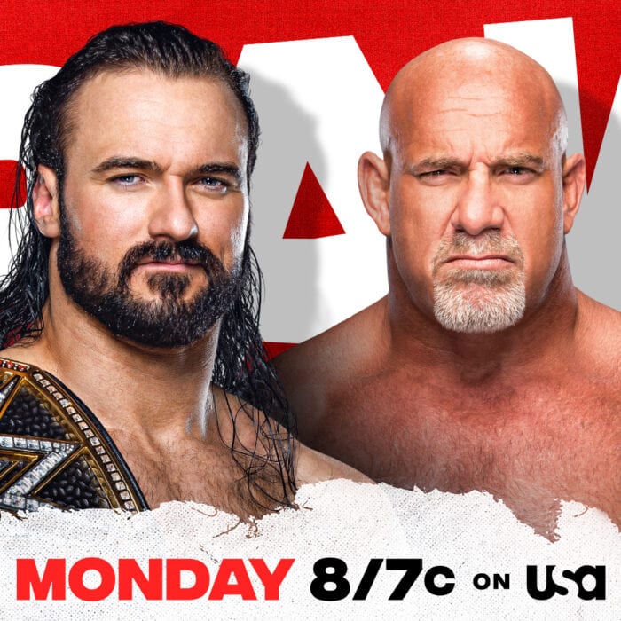 WWE Champion Drew McIntyre and Goldberg to return to Raw next week!