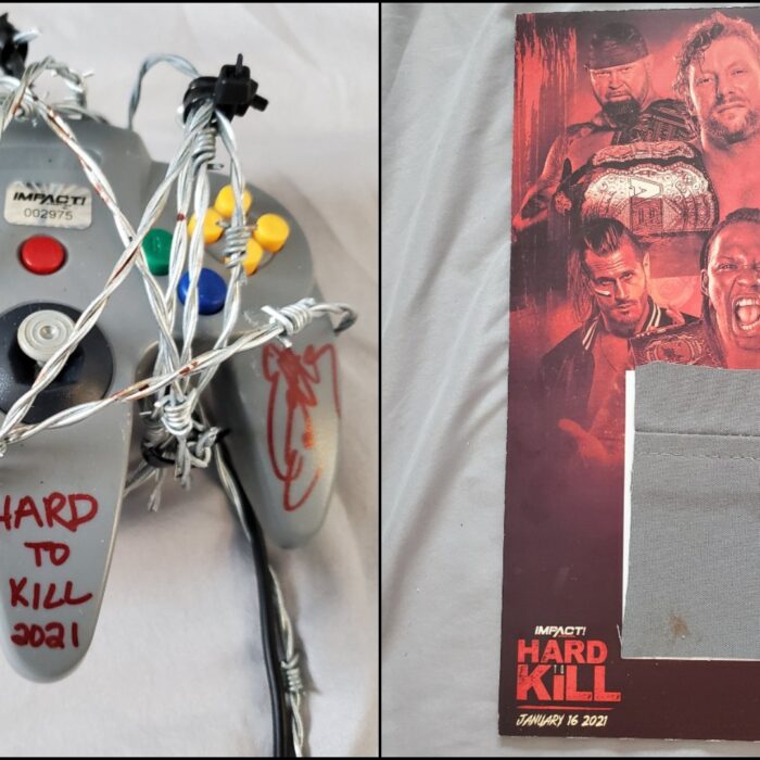 Hard To Kill Match-Used Souvenirs Now Available on eBay