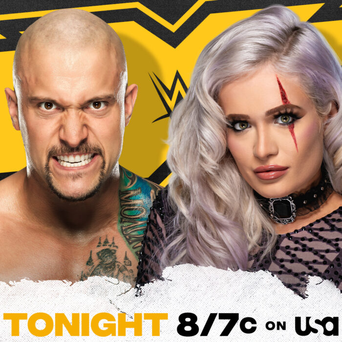 Karrion Kross & Scarlett will be live tonight on NXT