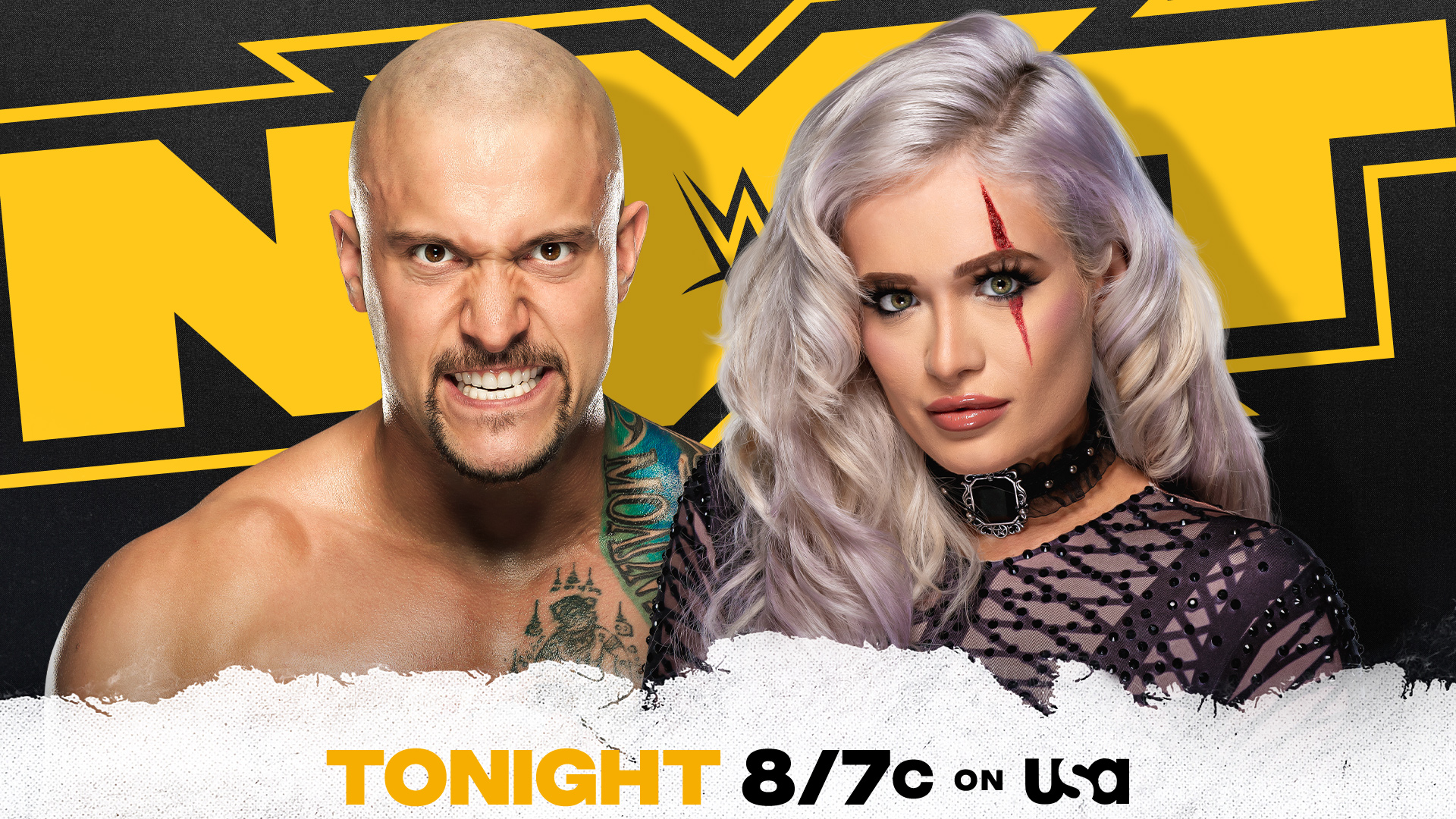 Karrion Kross & Scarlett will be live tonight on NXT