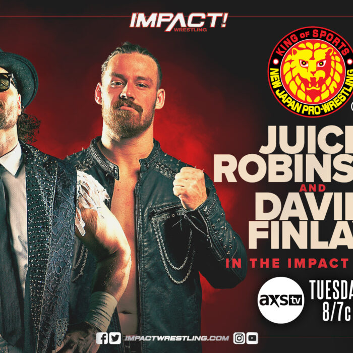 NJPW’s Juice Robinson & David Finlay Come to IMPACT! This Tuesday