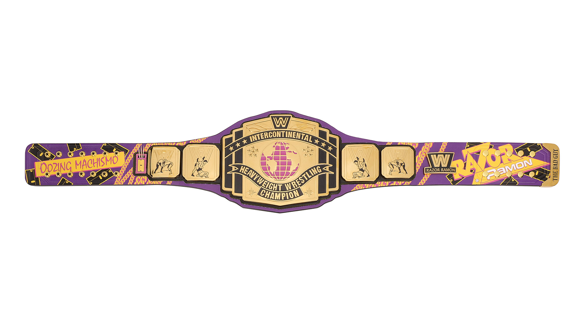 Razor Ramon Signature Series Championship Replica Title available now on WWE Shop