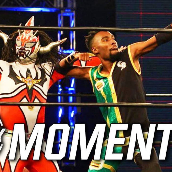 ROH Black History Moment: Cheeseburger And His Idol Jushin ‘Thunder’ Liger Score Huge Upset