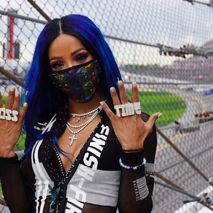 Sasha Banks serves as honorary starter for the Daytona 500