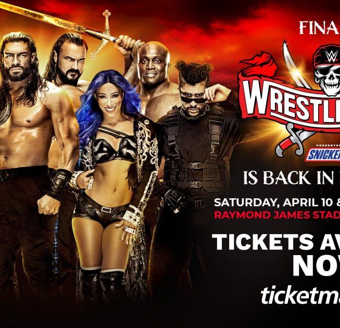 Get your WrestleMania tickets – available now for April 10 and April 11