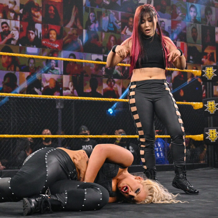 NXT tonight takes a special look at Io Shirai and Toni Storm’s NXT Women’s Title Match next week