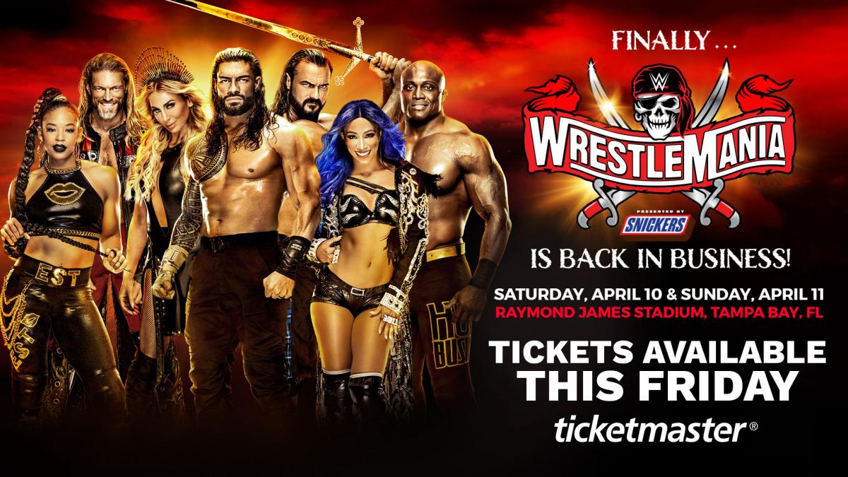 Presale tickets for WrestleMania available now; WrestleMania tickets on sale this Friday, March 19