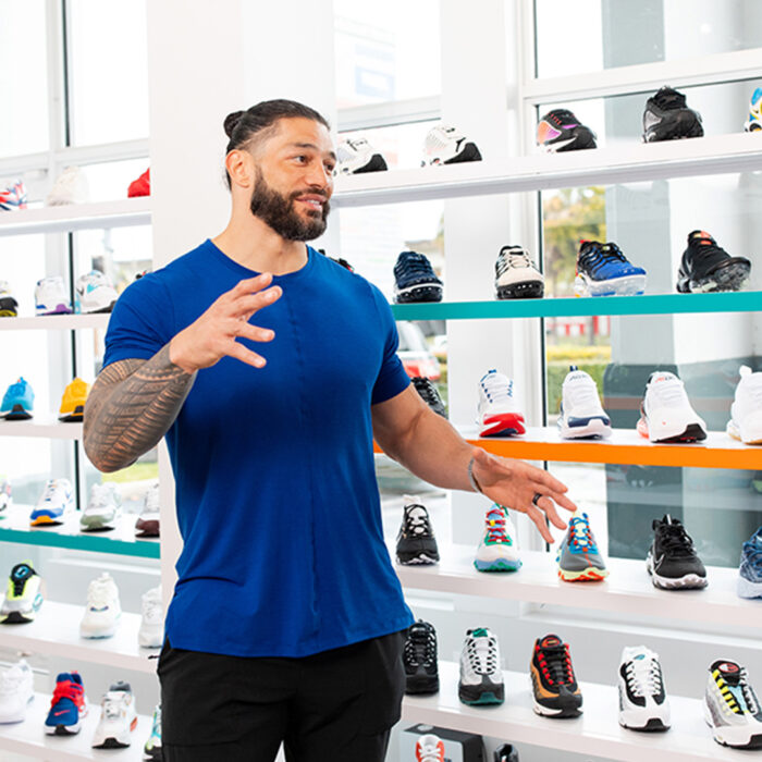 Roman Reigns goes Sneaker Shopping with Complex