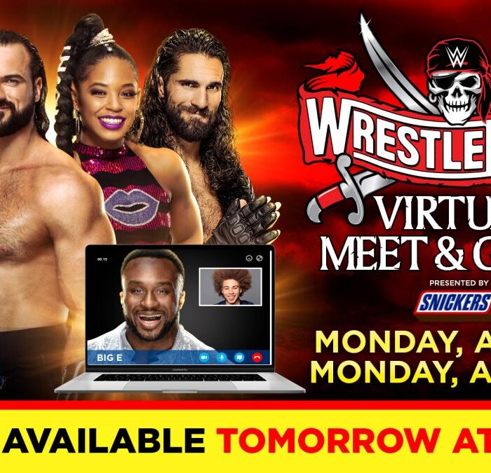 The largest selection of WWE Virtual Meet & Greets in WWE history to take place throughout WrestleMania Week