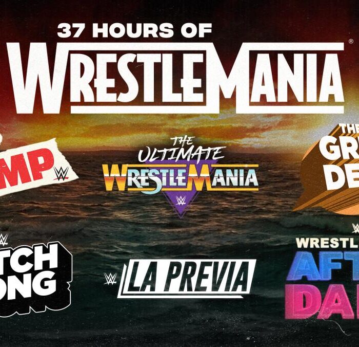 “37 Hours of WrestleMania” stream begins this Saturday