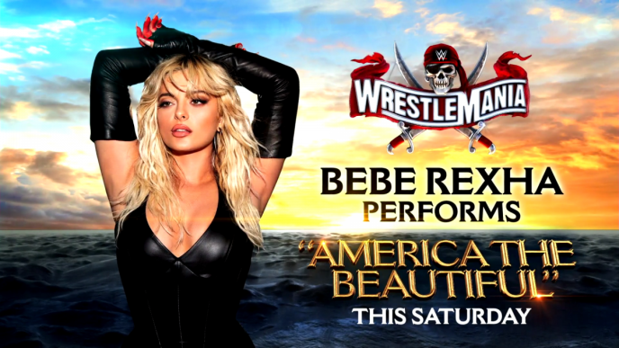 Bebe Rexha to perform “America The Beautiful” on Night 1 of WrestleMania