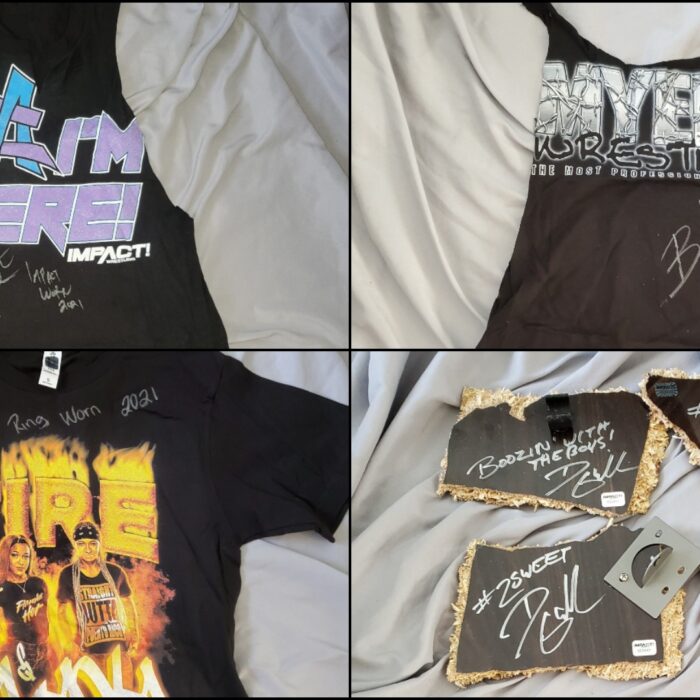 Get Your Ring-Worn, Match-Used, Autographed Merch on eBay