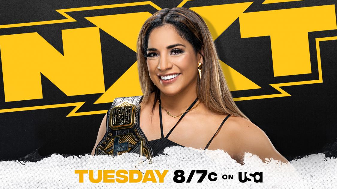 Hear from new NXT Women’s Champion Raquel González this Tuesday night on NXT