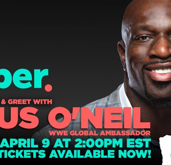 Titus O’Neil to participate in Facebook Super virtual charity event