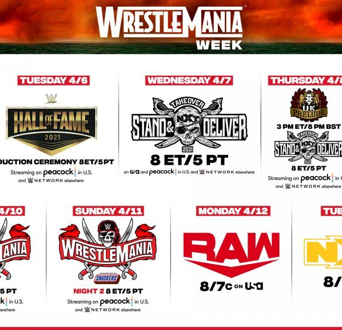 WrestleMania Week delivers nine straight nights of programming