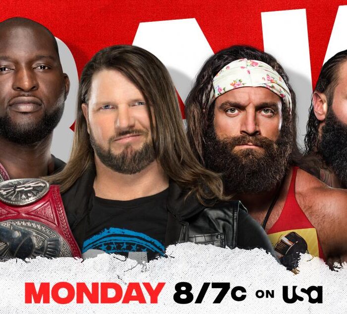 AJ Styles & Omos take on Elias & Jaxson Ryker in Raw Tag Team Title Match