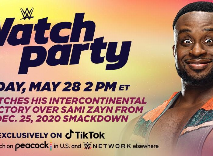 Join Big E live on TikTok for a WWE Watch Party this Friday