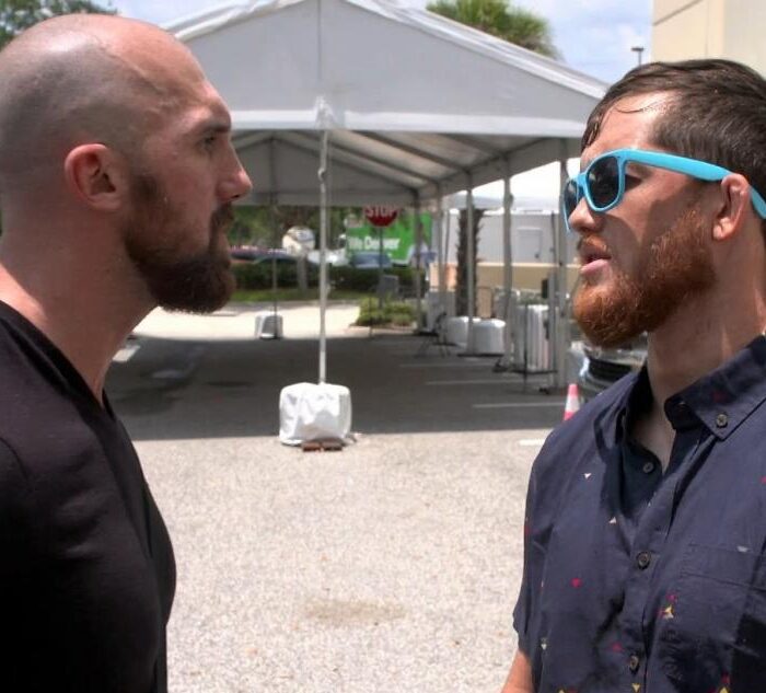 Kyle O’Reilly and Oney Lorcan ready for a brawl tonight on NXT