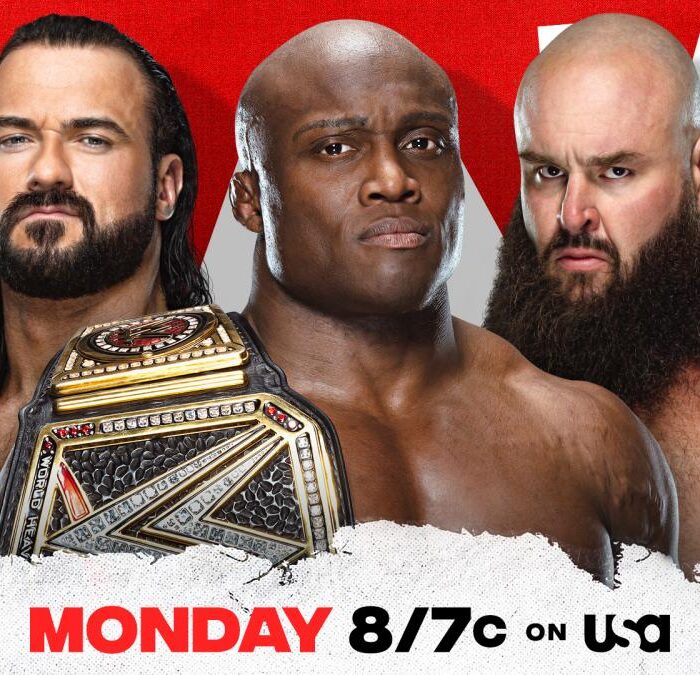 WWE Champion Bobby Lashley to compete against either Drew McIntyre or Braun Strowman this Monday night