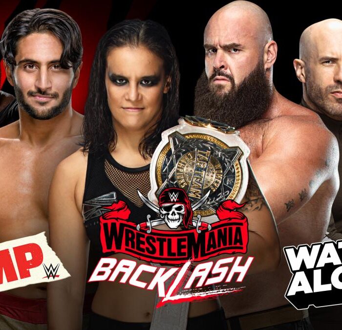 WWE’s The Bump, Kickoff Show, Watch Along and more slated for WrestleMania Backlash Sunday