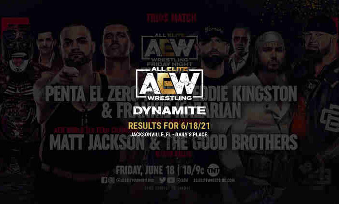 AEW Dynamite Results for June 18, 2021