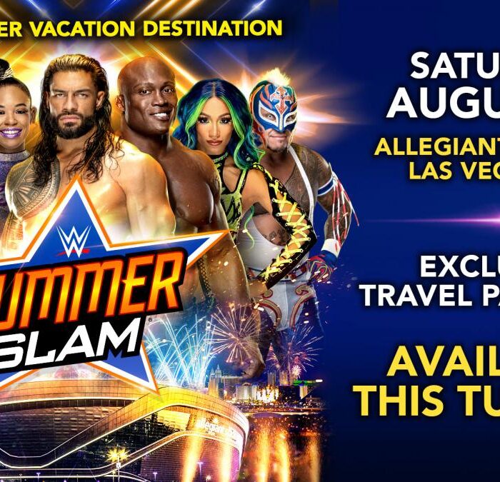 Get SummerSlam Travel Packages June 15 at 12 noon ET