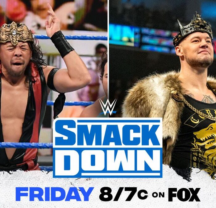 Shinsuke Nakamura to take on King Corbin in a battle for the crown