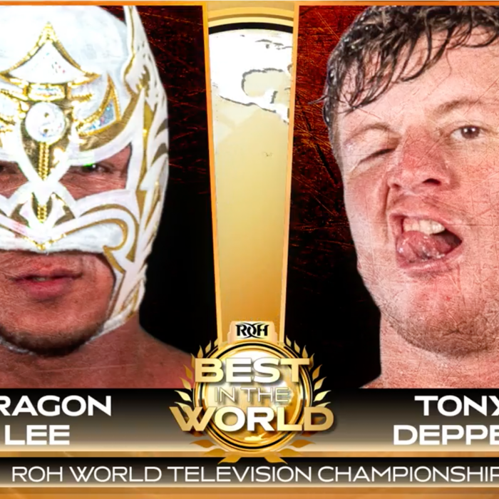 Tony Deppen Puts ROH World Television Title On The Line Against Dragon Lee At Best In The World