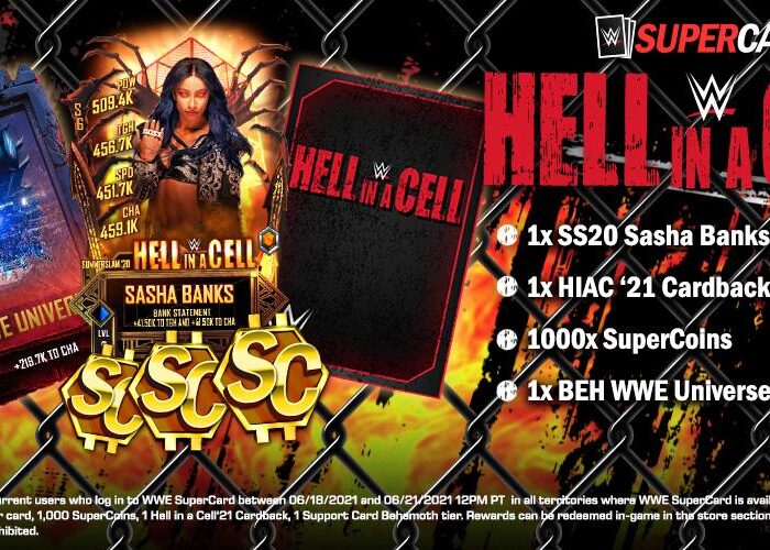 WWE Supercard heats up with twisted new Forged cards