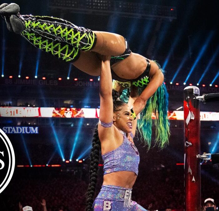 Bianca Belair vs. Sasha Banks at WrestleMania wins the ESPY Award for Best WWE Moment