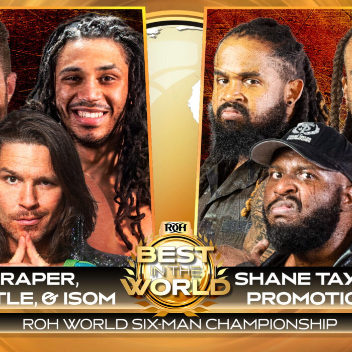 Castle, Draper And Isom Challenge For ROH World Six-Man Tag Title Against Shane Taylor Promotions At Best In The World