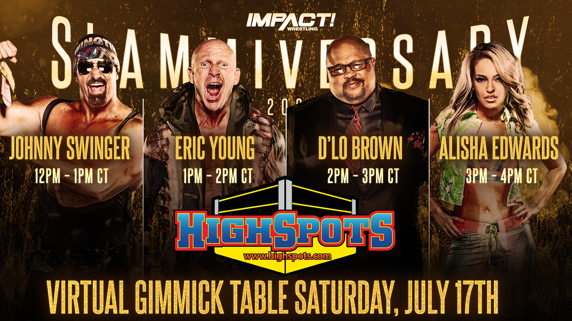 Highspots Takes Over Facebook on the Day of Slammiversary