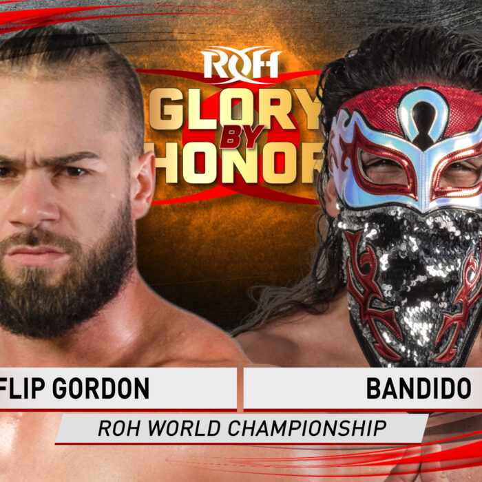 New ROH World Champ Bandido’s First Title Defense Is Against Nemesis Flip Gordon At Glory By Honor Night 1