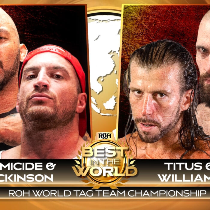 Williams And Titus Go To War With Dickinson And Homicide In Fight Without Honor For ROH World Tag Title At Best In The World