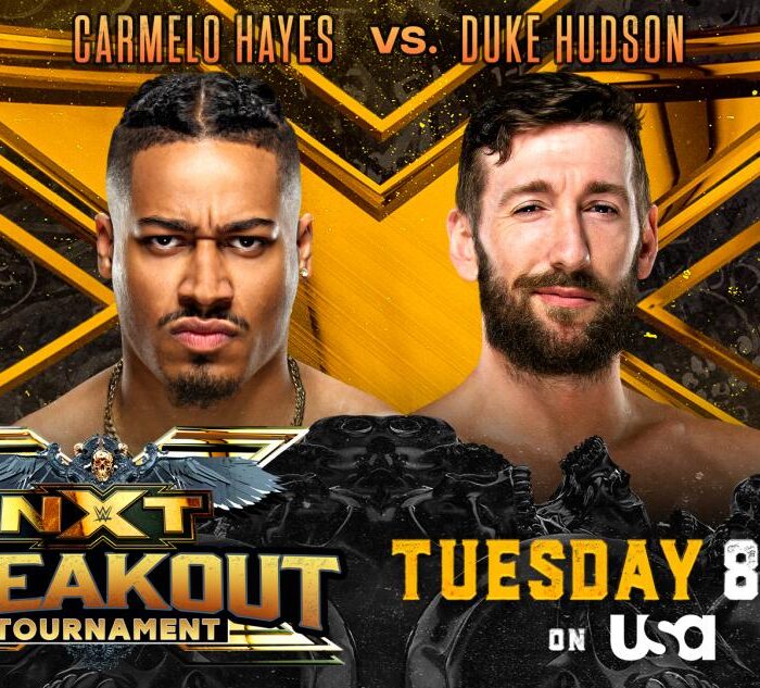 Carmelo Hayes and Duke Hudson face off in NXT Breakout Tournament Semifinals