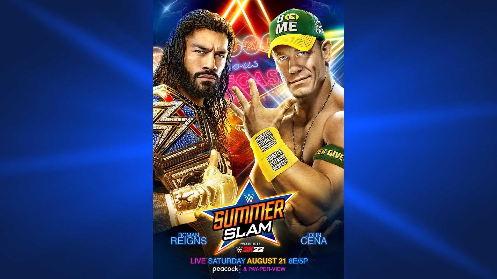 Check out the official poster for SummerSlam!