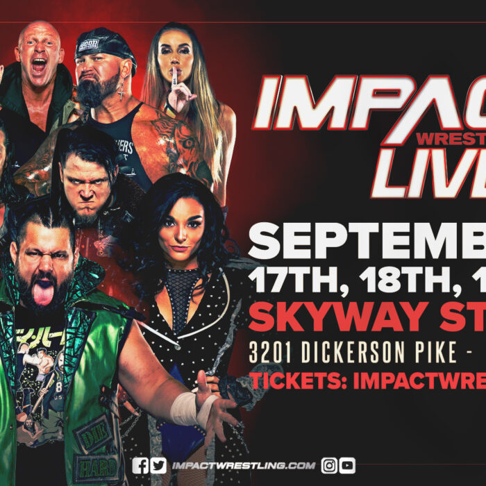 Don’t Miss IMPACT Wrestling LIVE in Nashville This September