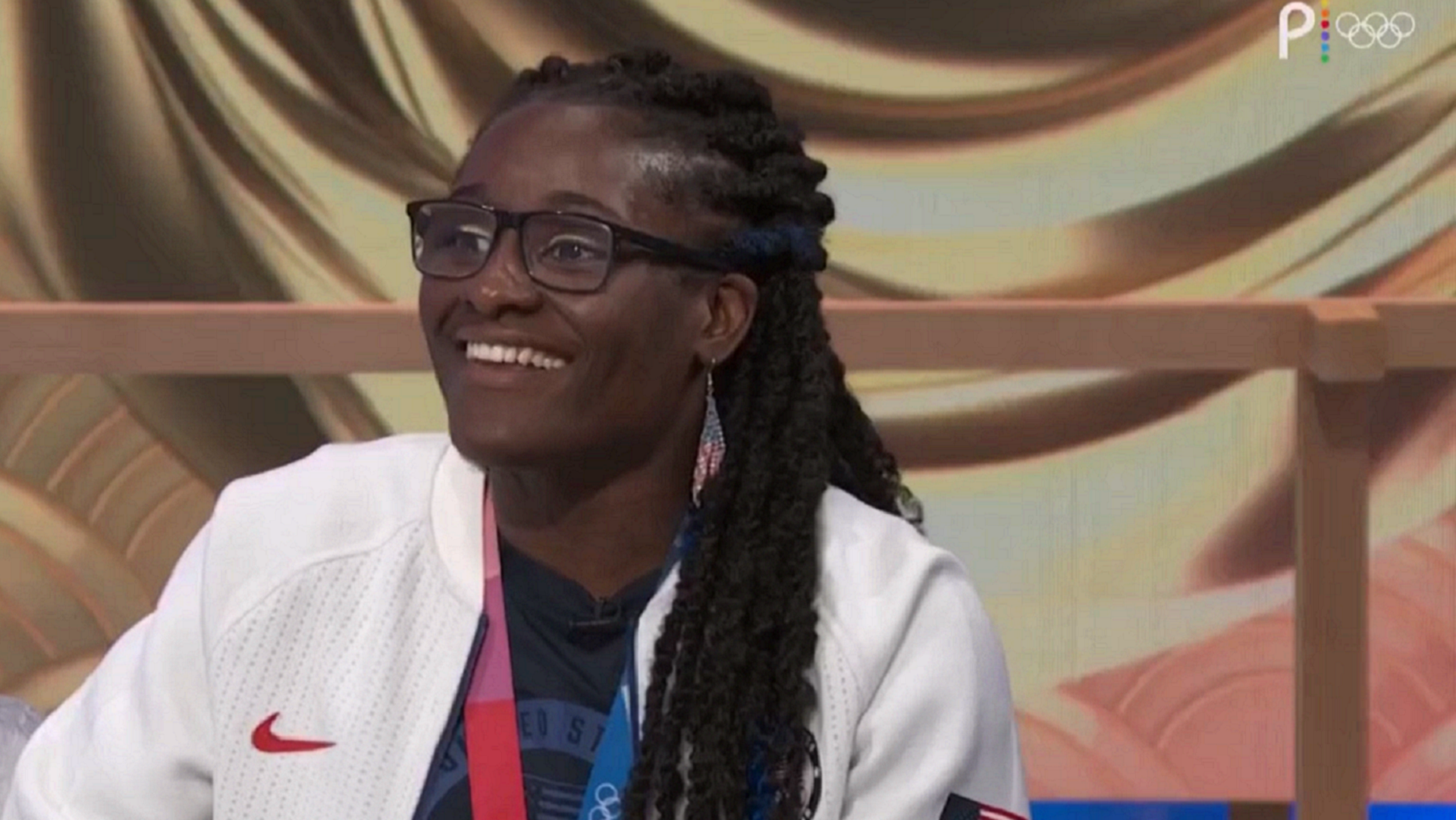 Gold medalist Tamyra Mensah-Stock shares WWE dreams