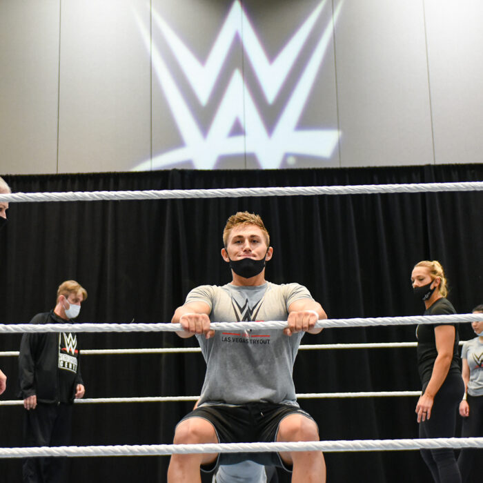 Inside WWE’s search for the next great Superstar at the 2021 Las Vegas Tryout