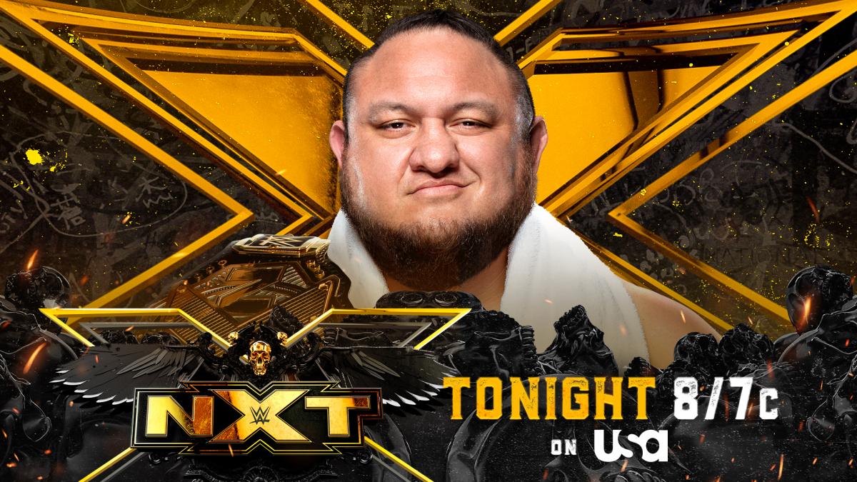 New NXT Champion Samoa Joe set to address the NXT Universe