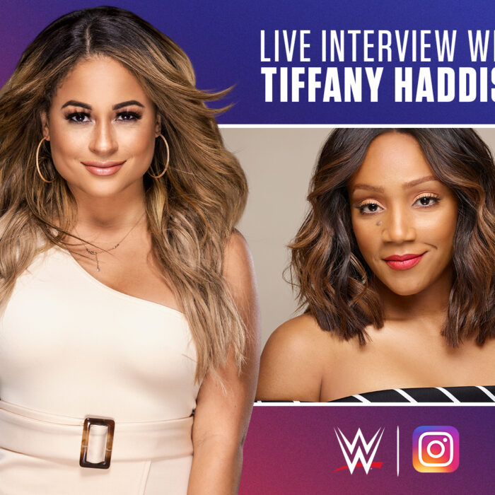 Tiffany Haddish joins Kayla Braxton live on WWE’s Instagram channel