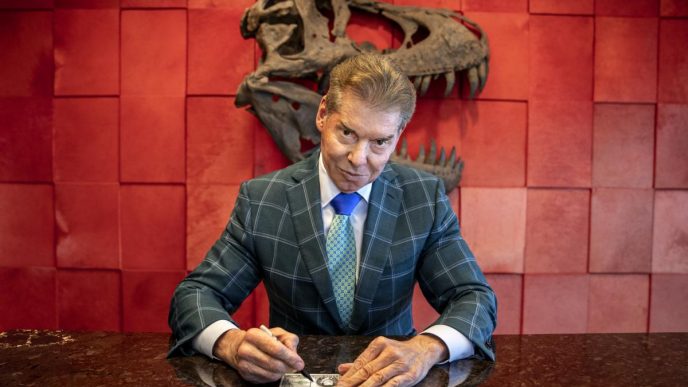 WWE and Goldin partner to auction one-of-one Vince McMahon “Billionaire Bucks” T-shirt and signed billion dollar bill