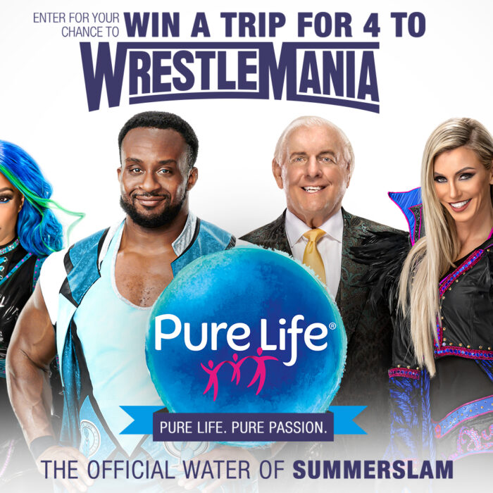 WWE & Pure Life WrestleMania Sweepstakes